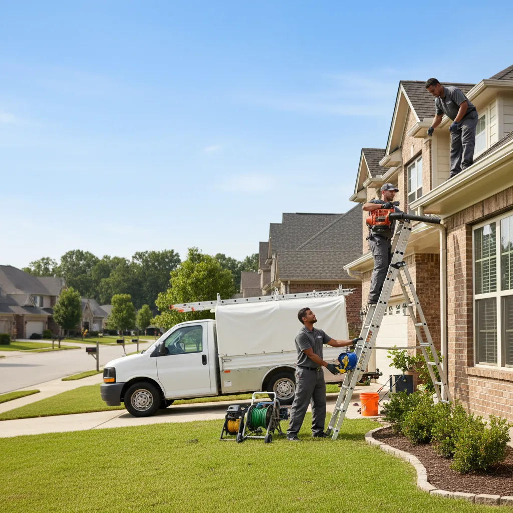Home Gutter Service in Brownsville, MN near me